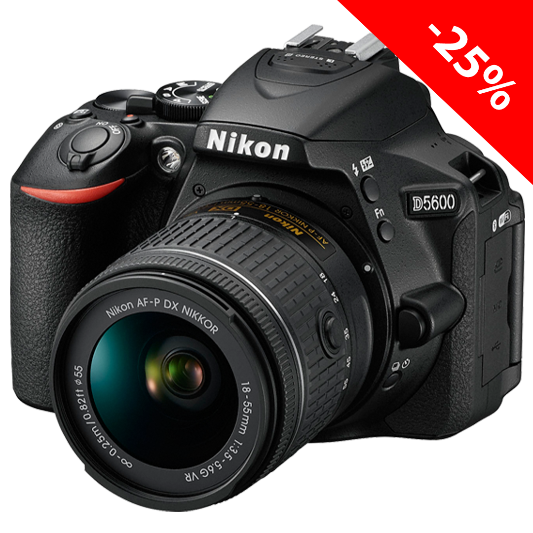картинка АКЦИЯ! Nikon D5600 + AF-P 18–55VR от магазина Rental+