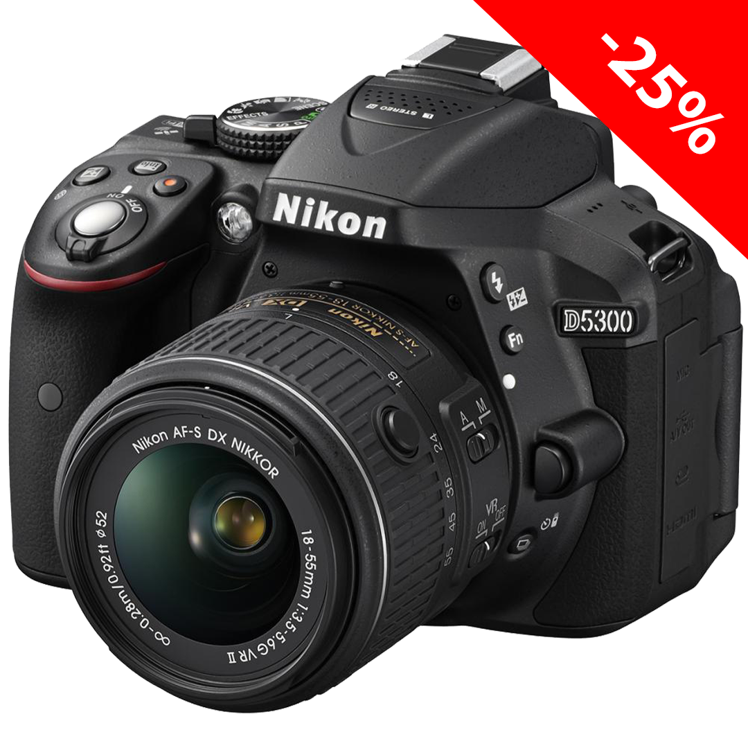 картинка АКЦИЯ! Nikon D5300 AF-S 18-55 mm VR II от магазина Rental+