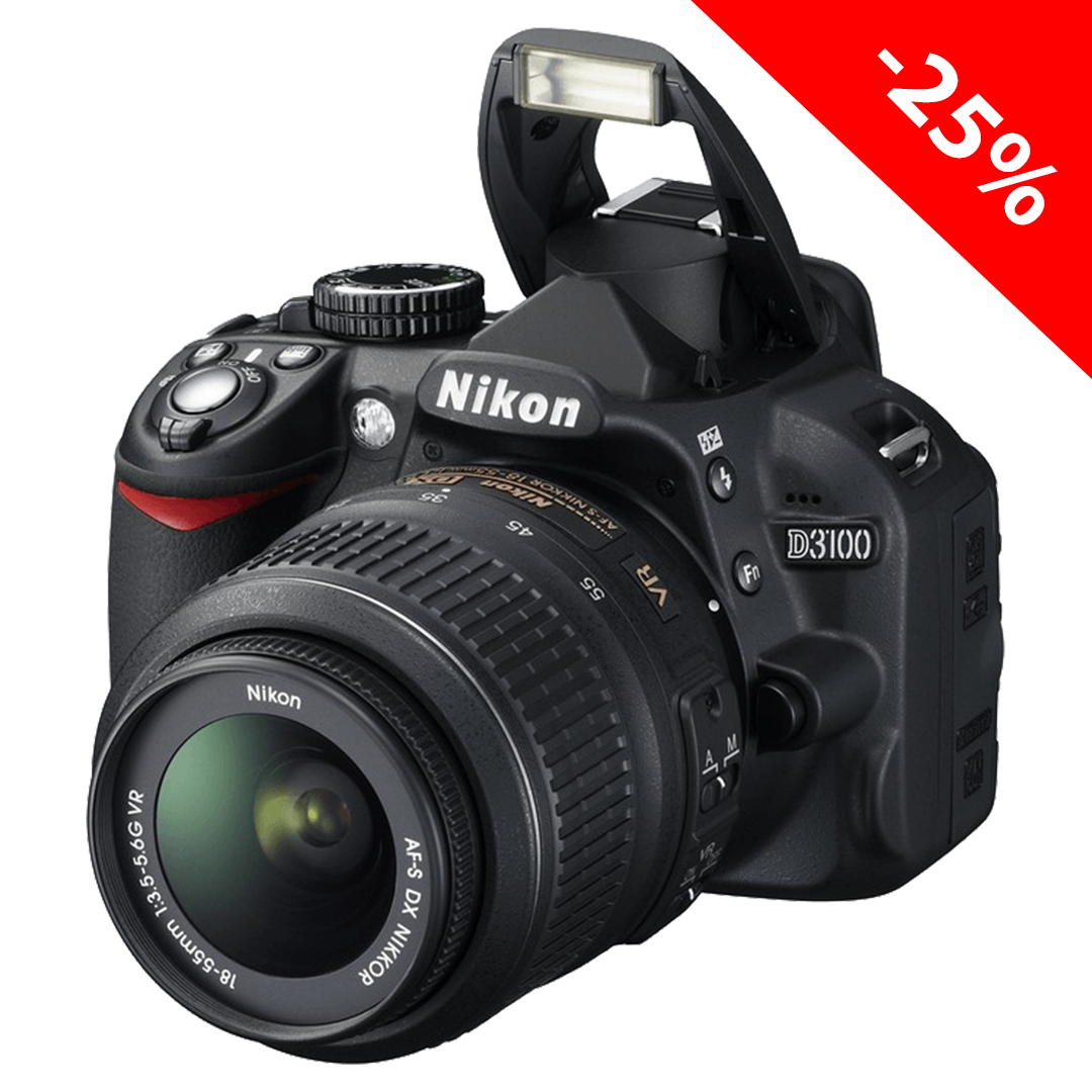 картинка АКЦИЯ! Nikon D3100 Kit 18-55mm VR от магазина Rental+