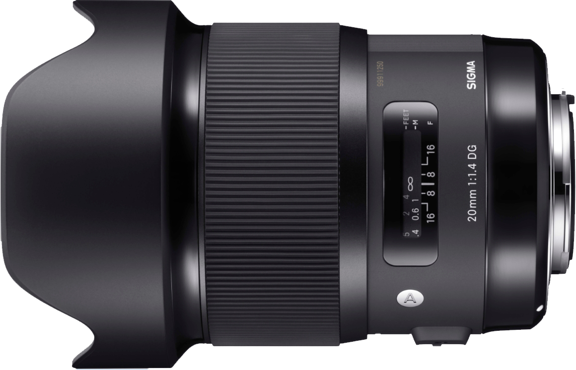картинка Sigma 20 mm f/1.4 DG HSM Art (Nikon) от магазина Rental+