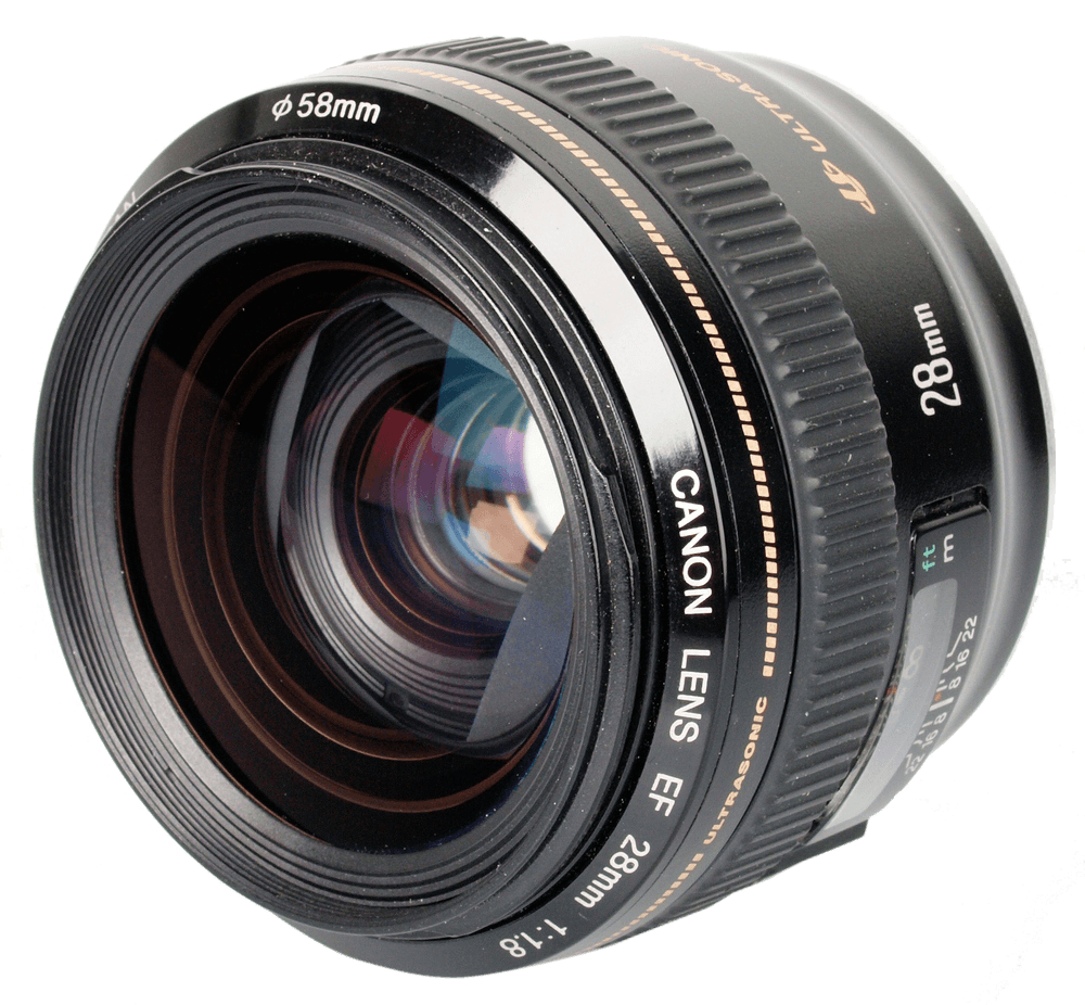 картинка Canon EF 28mm f/1.8 USM от магазина Rental+