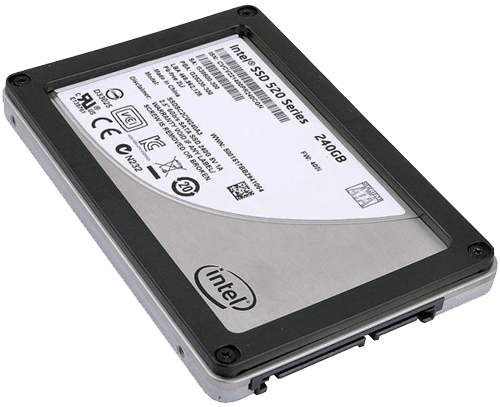картинка SSD диск 240Gb Intel 520 series от магазина Rental+