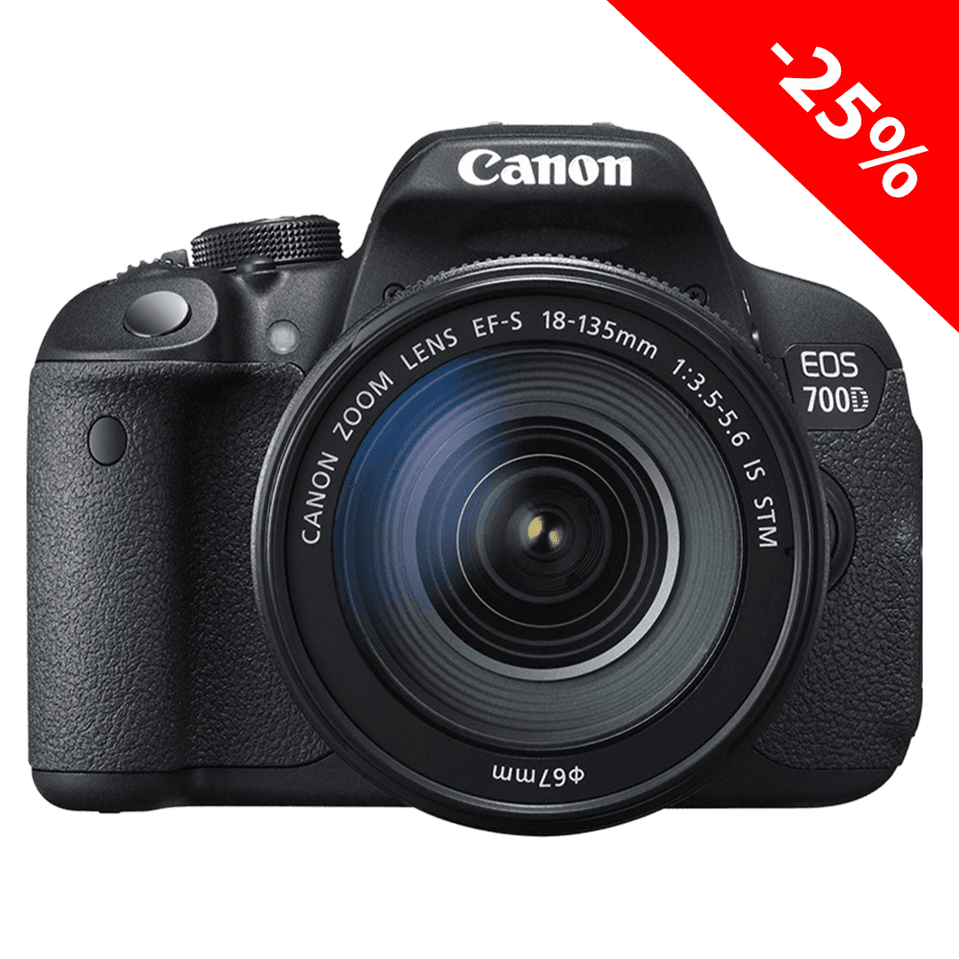 картинка АКЦИЯ! Canon EOS 700D + 18-55mm IS STM от магазина Rental+