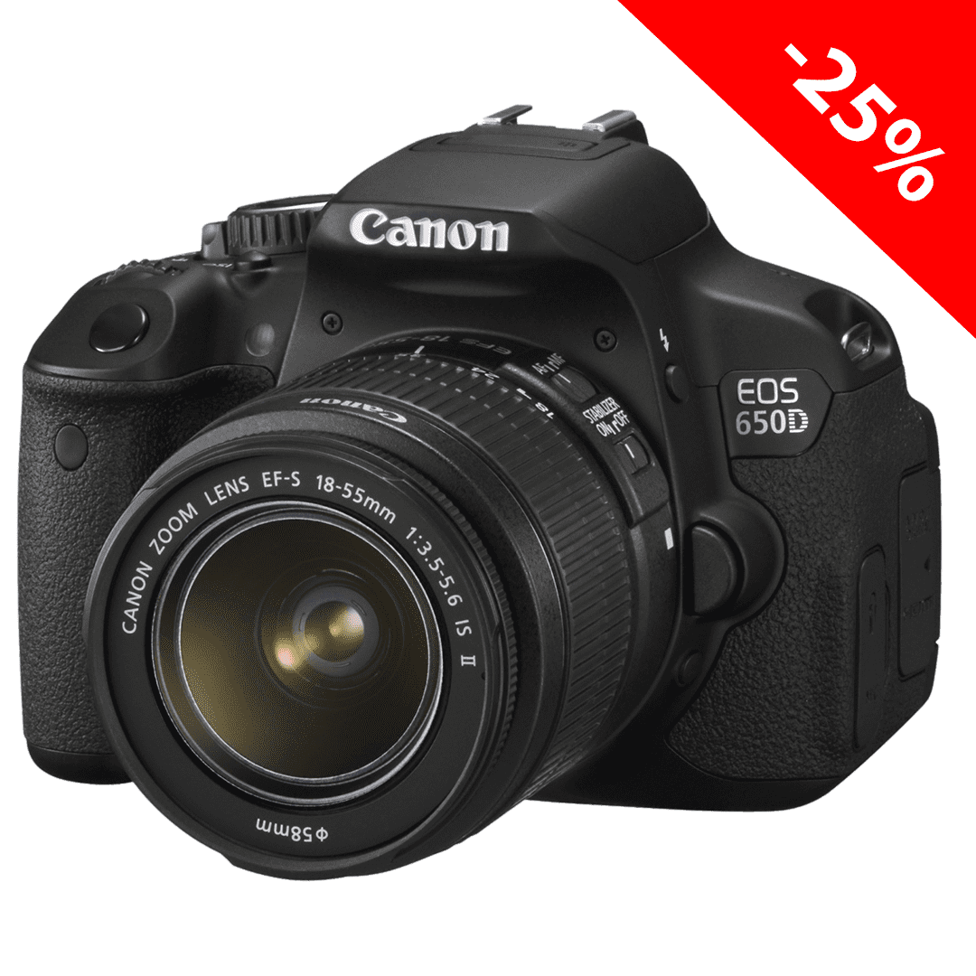 картинка АКЦИЯ! Canon EOS 650D + 18-55mm IS II от магазина Rental+