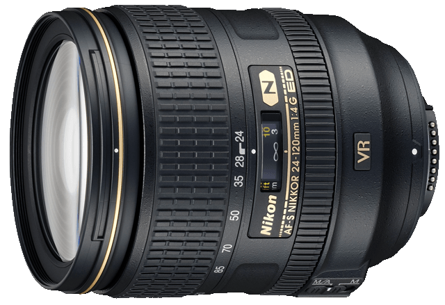 картинка Nikon AF-S 24-120mm f/4G ED VR от магазина Rental+